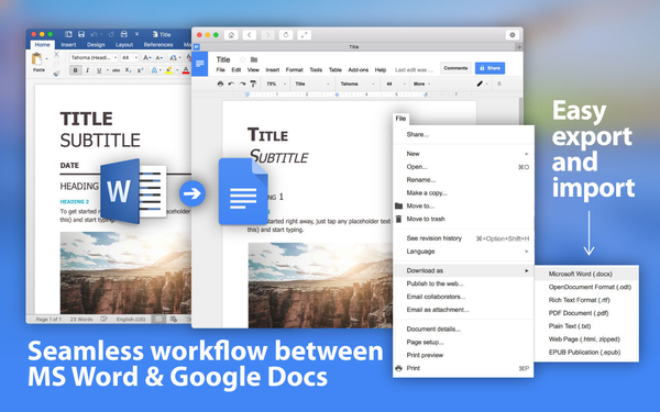 google doc download mac