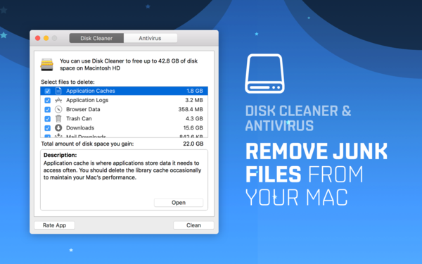 anti virus and disk cleaner for mac