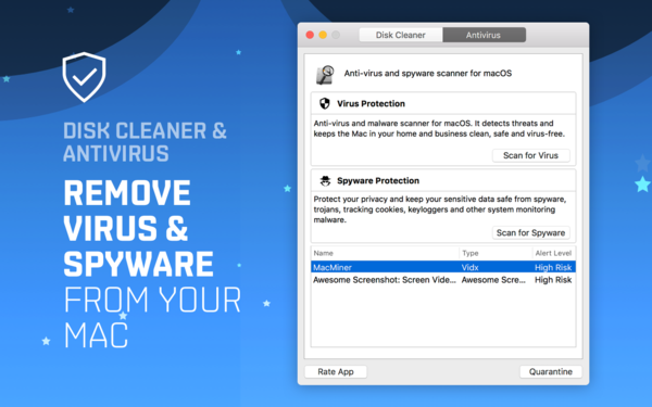 antivirus disk cleaner for mac free