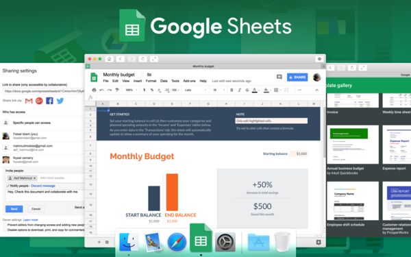 google sheet for mac