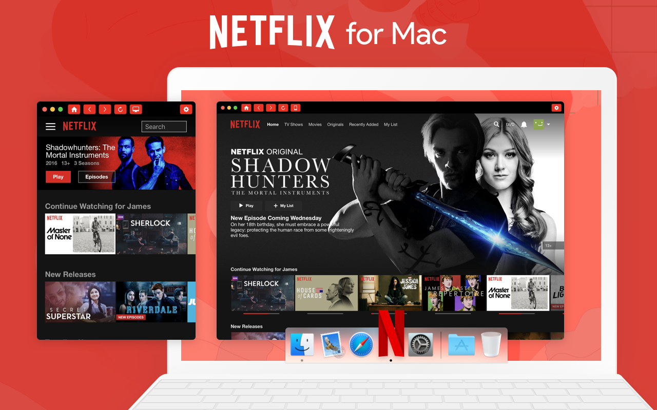 netflix for mac book