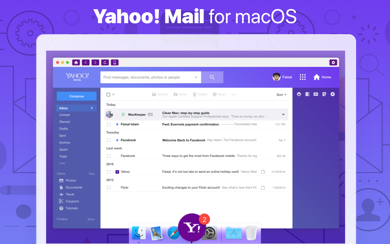 App do Yahoo Mail pode agora ser usado em Macs M1 - MacMagazine