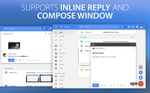 will google release inbox for mac