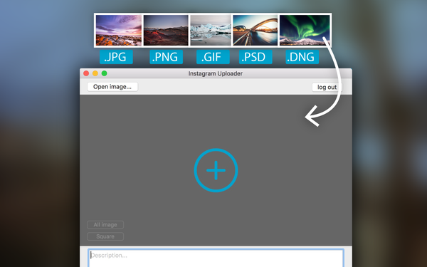Instagram Uploader Mac App