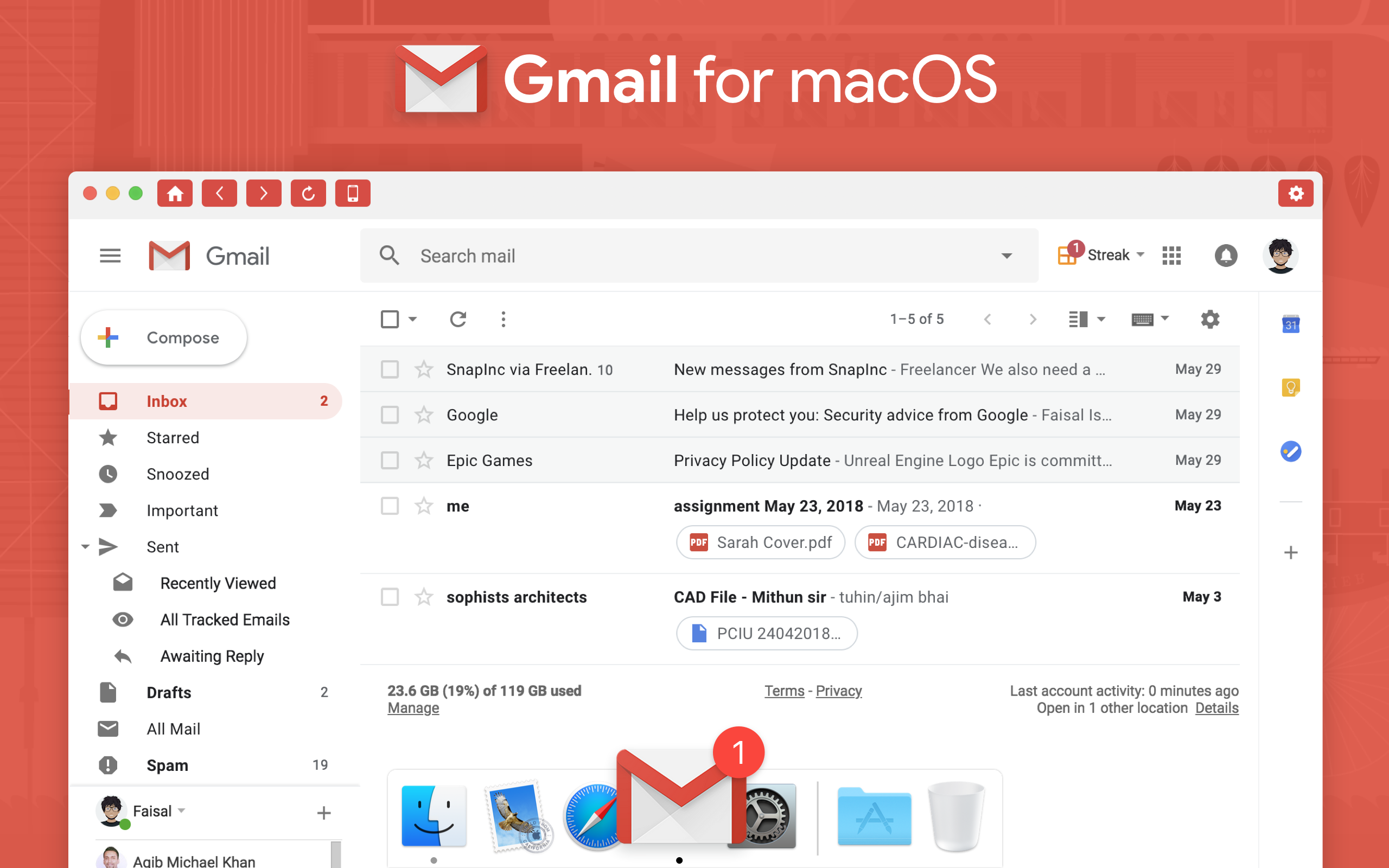 gmail for mac desktop