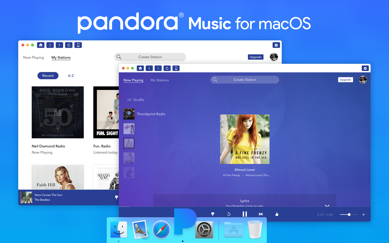 pandora radio for mac