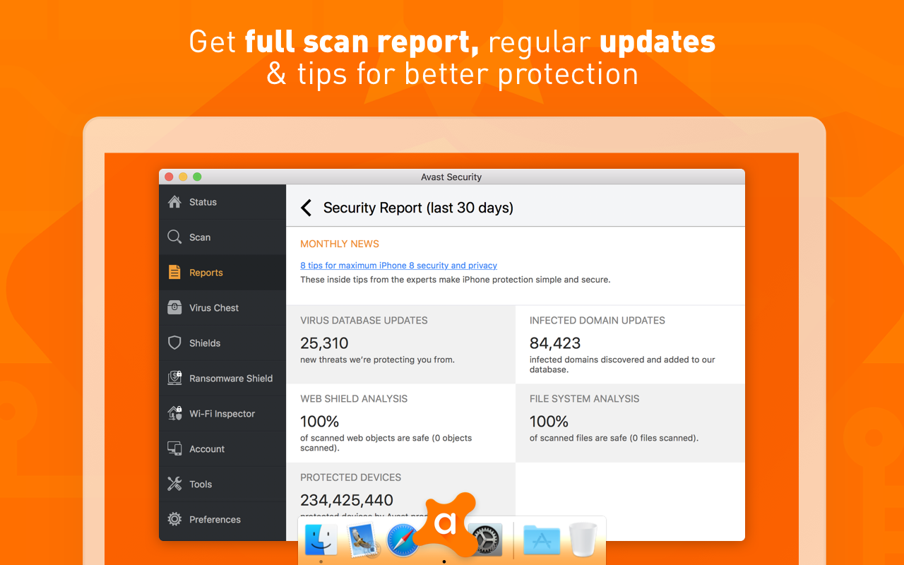 avast free mac security. best free mac antivirus